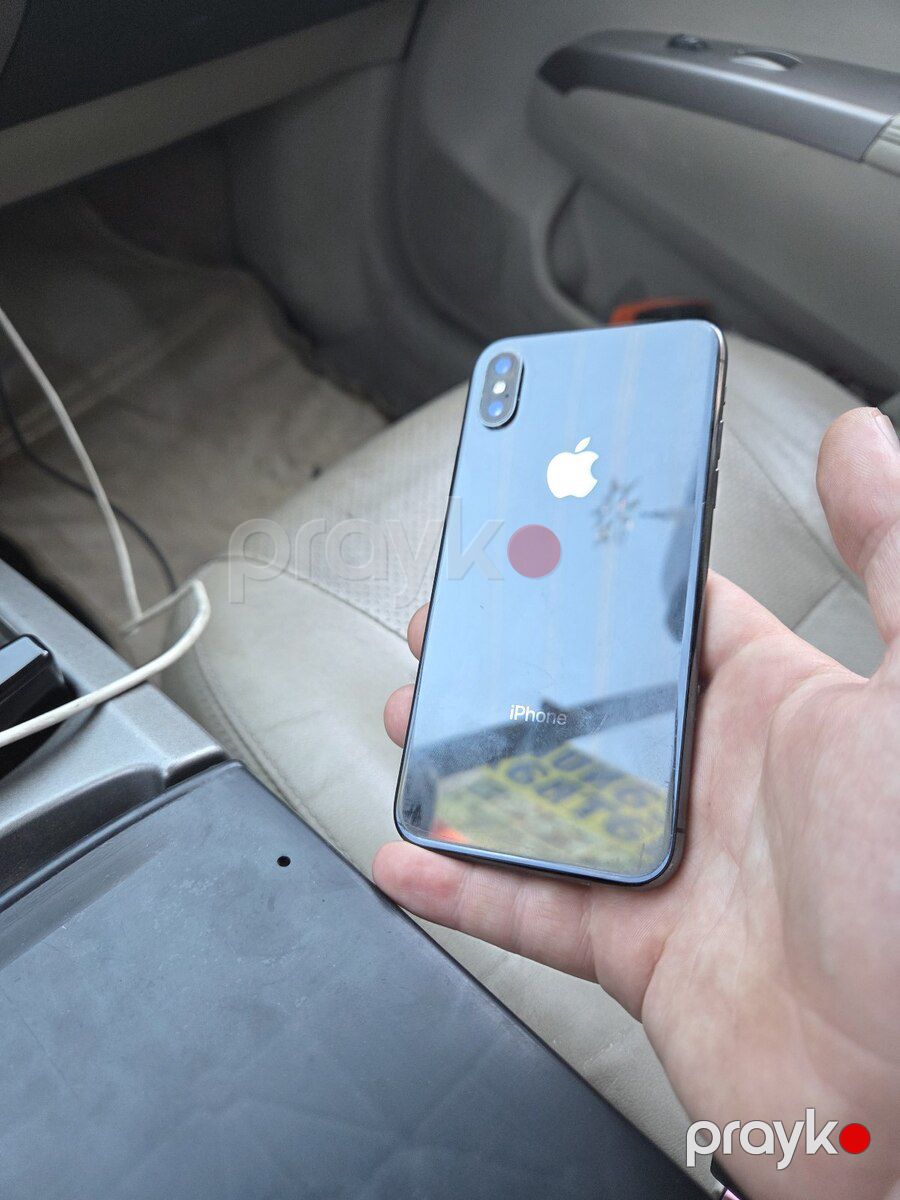 Apple iPhone X Silver 64GB/3GB — Smartfonlar, Bakı (7)