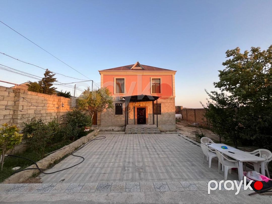 Satılır 5 otaqlı həyət evi/bağ evi 140 m² — Ev, villa, Bakı (2)