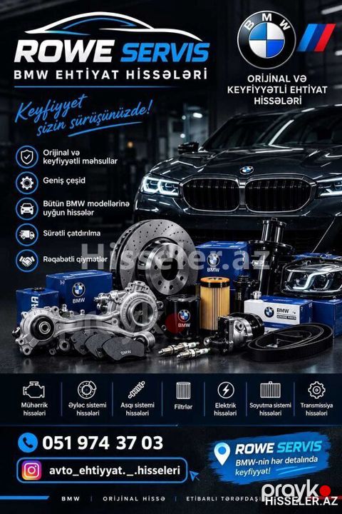 Bmw ehtiyat hisseleri — Bakı