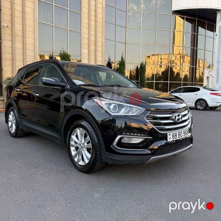 Hyundai Santa Fe, 2.0 L, 2017 il, 110 524 km — Avtomobillər, Bakı (4)