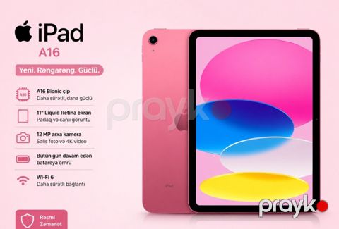 Apple Ipad 11-inch (A16) Wi-FI 128GB — Bakı