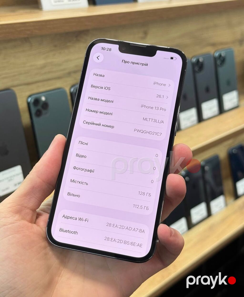IPhone 13 Pro, 128 GB, Sierra Blue, Zəmanət, Simsiz şarj, Face ID — Apple iPhone, Digah (5)