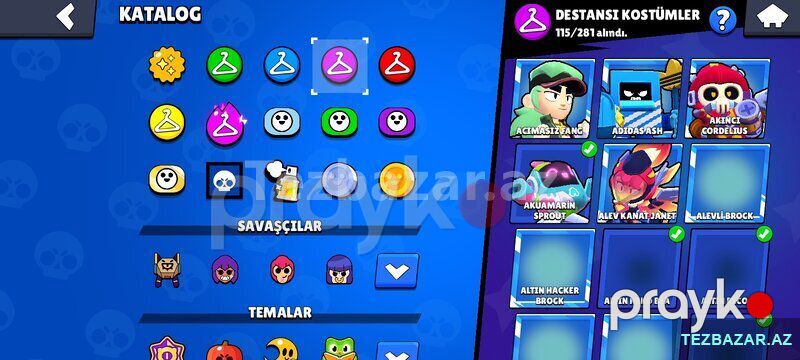 Brawl 77 k ıdeyal hesab — Oyunlar, konsollər və proqramlar, Bakı (10)