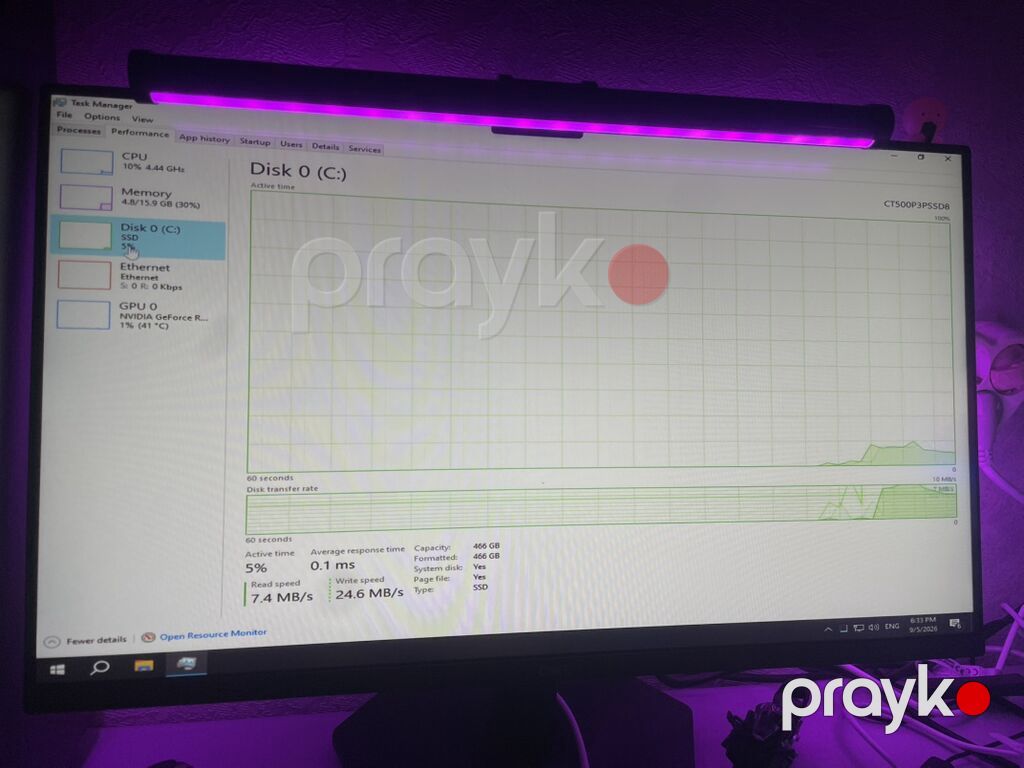 Satılır Prosessor:Ryzen 7-5700X Gpu-rtx 3070 Zotac Gaming 8GB — Masaüstü kompüterlər, Bakı (6)