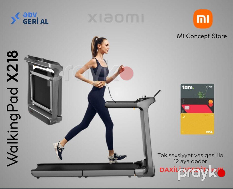 Qaçış trenajoru "KingSmith WalkingPad Treadmil X218 — İdman, hobi, istirahət, Bakı