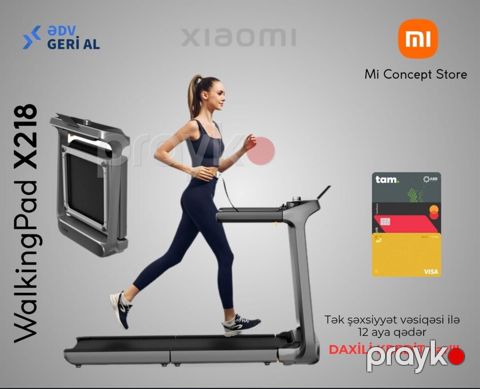 Qaçış trenajoru "KingSmith WalkingPad Treadmil X218 — Bakı