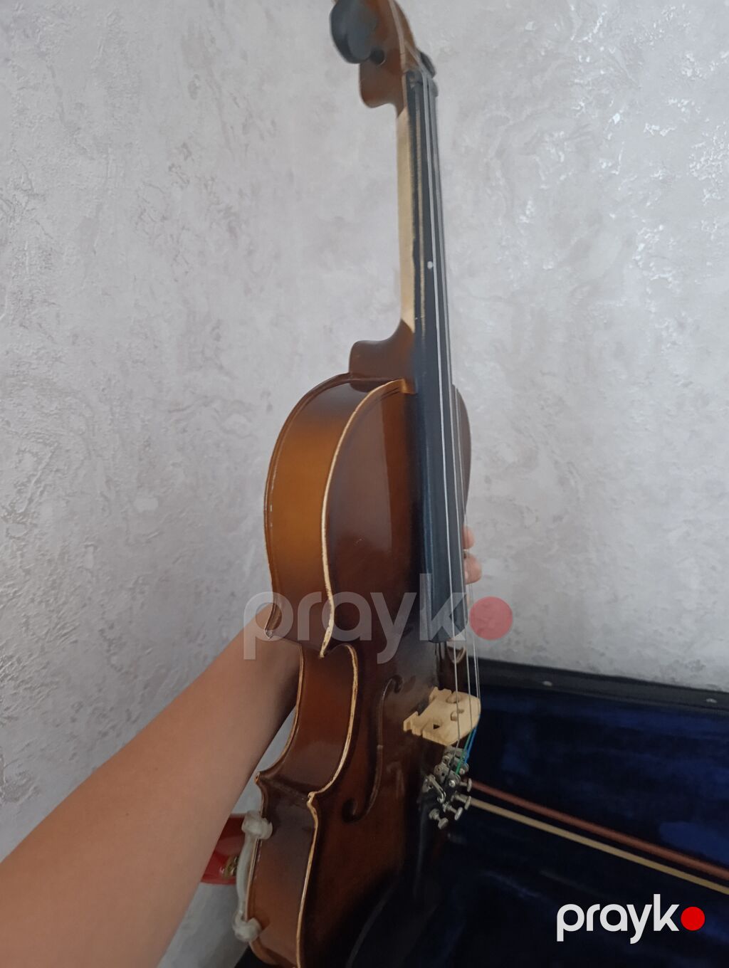 Skiripka satılır 280 alınıb 130 satılır 8 ay istifade olunub heç — Skripkalar və digər keməçli alətlər, Bakı (3)
