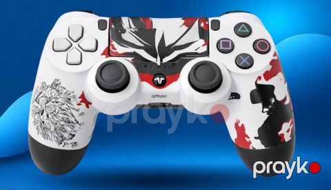 PS4 Joystick Ağ-qırmızı dizayn — Bakı