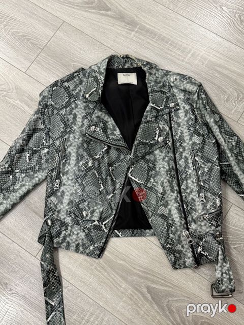 Dəri kurtka, Bershka, S — Bakı