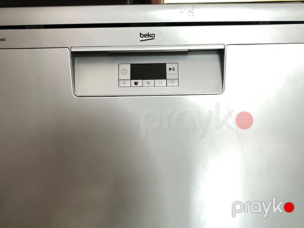Beko qabyuyan maşın – paslanmayan polad gövdə, ön paneldə rəqəmsal — Qab yuyucu maşınlar, Bərdə (2)