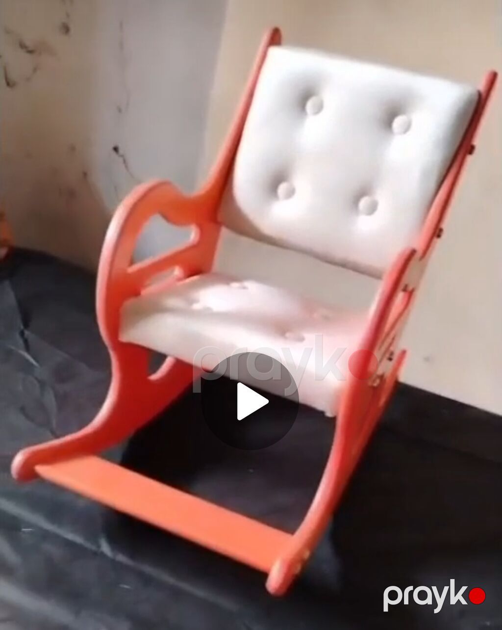 Uşaq yelləncək kreslosu - Material: möhkəm ağacdan hazırlanmış — Mebel, Sumqayıt (2)
