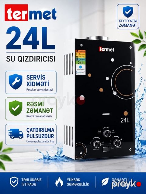 Su qızdırıcısı 24lt — Bakı