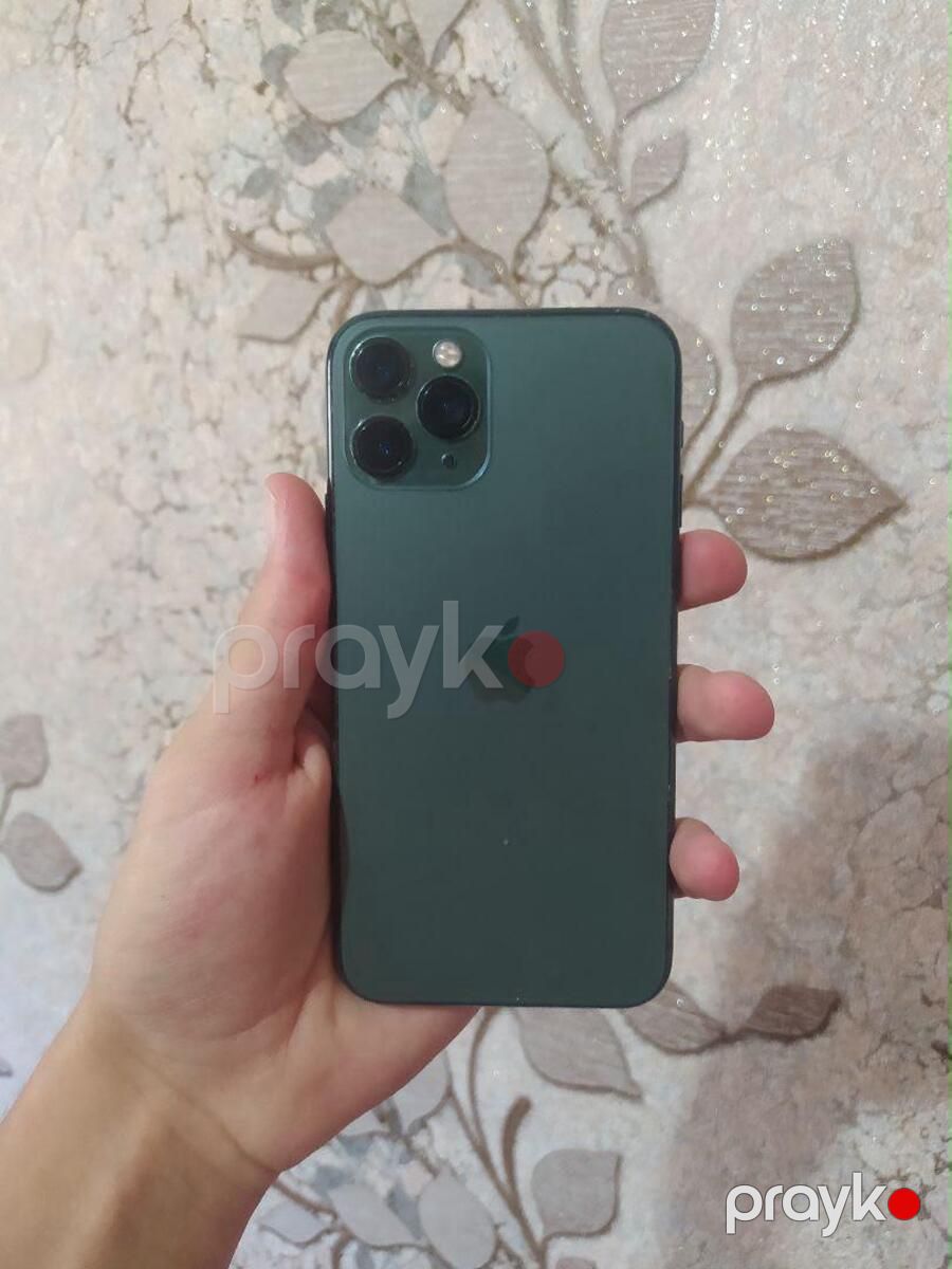 Apple iPhone 11 Pro Midnight Green 256GB/4GB — Smartfonlar, Bakı (3)