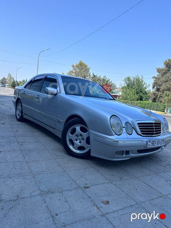 Mercedes E 240, 2.6 L, 2001 il, 399 216 km — Avtomobillər, Beyləqan (9)