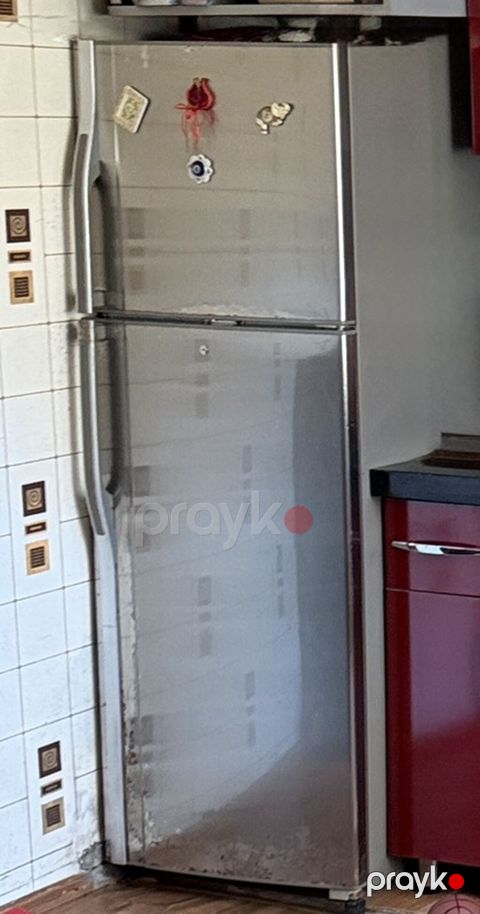 Paslanmayan polad korpuslu ikikameralı soyuducu - Üst hissədə ayrıca — Digah