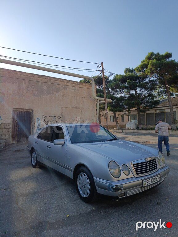 Mercedes E 240, 2.4 L, 1998 il, 250 000 km — Avtomobillər, Bakı (2)