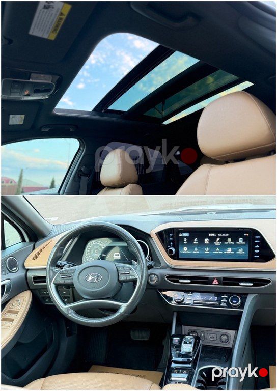 Hyundai Sonata, 2.0 L, 2020 il, 95 000 km — Avtomobillər, Gəncə (12)