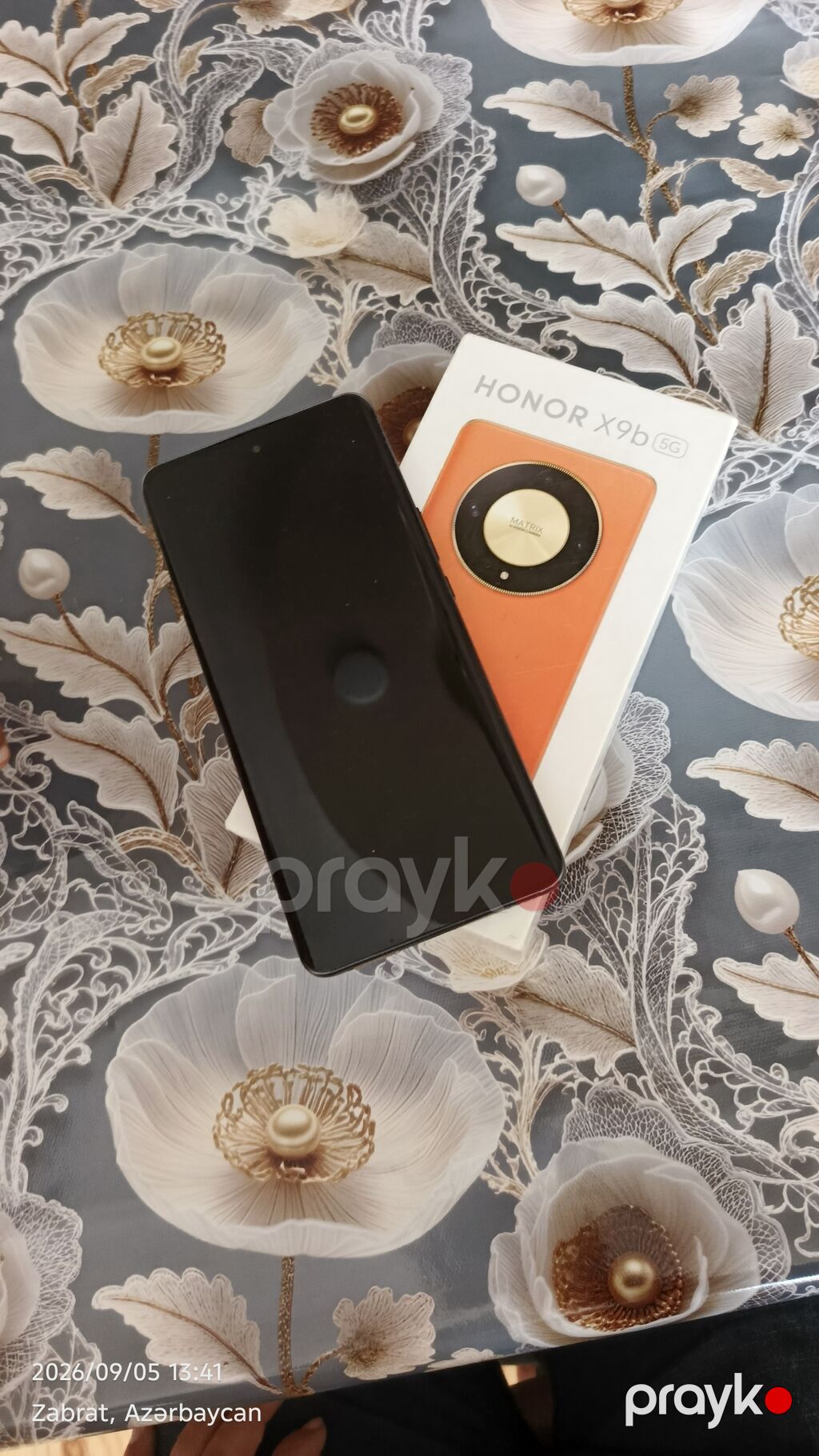 Honor X9b, 256 GB, rəng - Narıncı, Barmaq izi — Honor, Digah (3)
