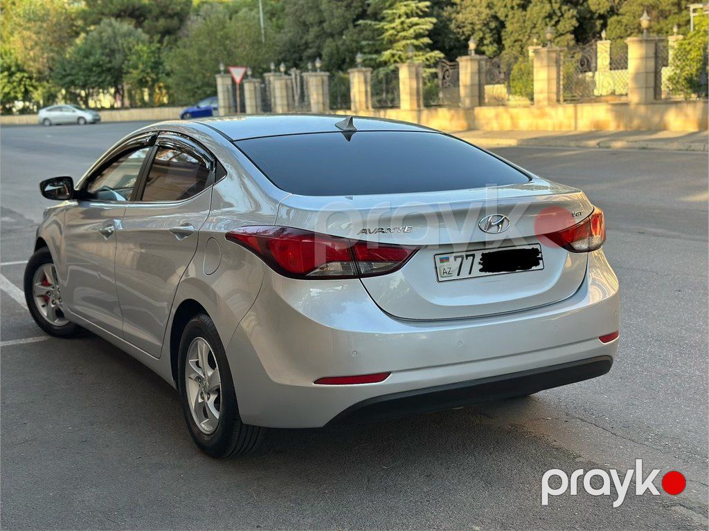 Hyundai Avante, 1.6 L, 2014 il, 152 142 km — Avtomobillər, Bakı (5)