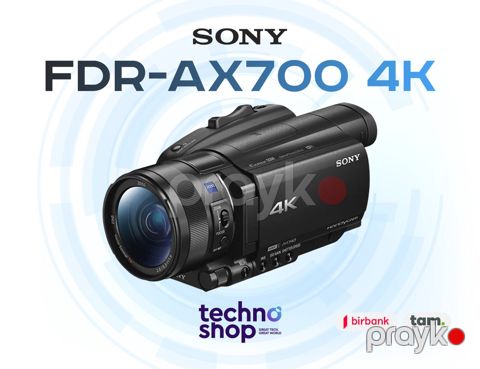 Videokamera "Sony FDR-AX700 4K" — Bakı