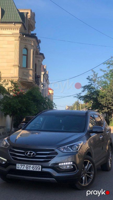 Hyundai Santa Fe, 2.0 L, 2015 il, 250 000 km — Avtomobillər, Bakı (7)