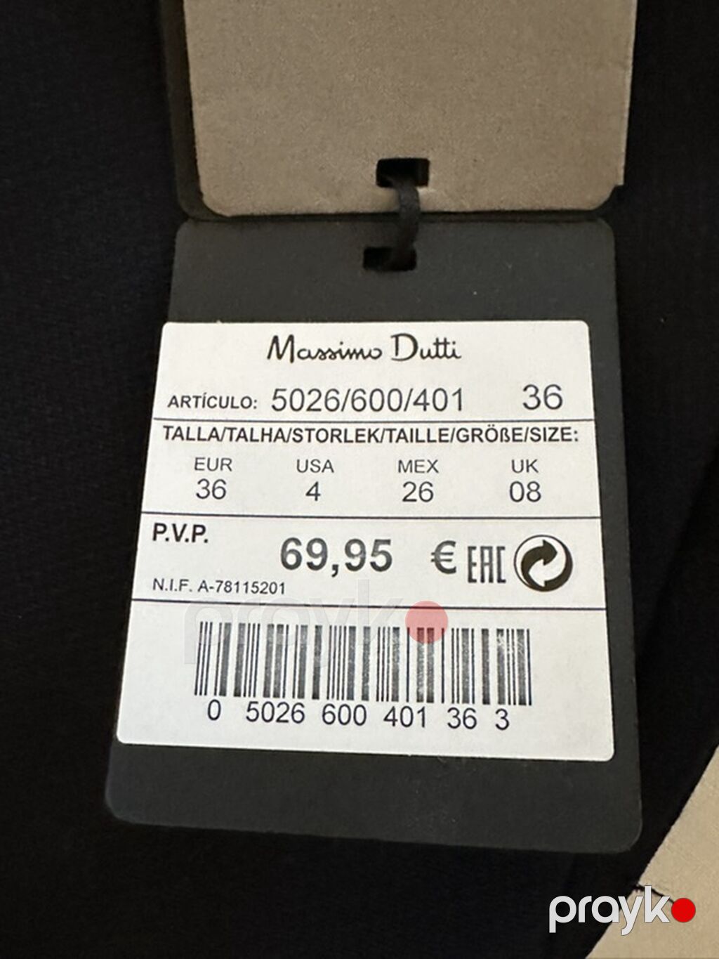 Şalvar, Massimo Dutti, S, rəng - Qara — Şalvar, Bakı (3)