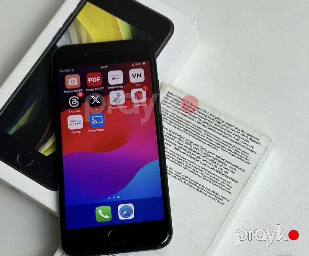 IPhone SE 2020, 128 GB, Qara, Barmaq izi — Apple iPhone, Bakı (6)