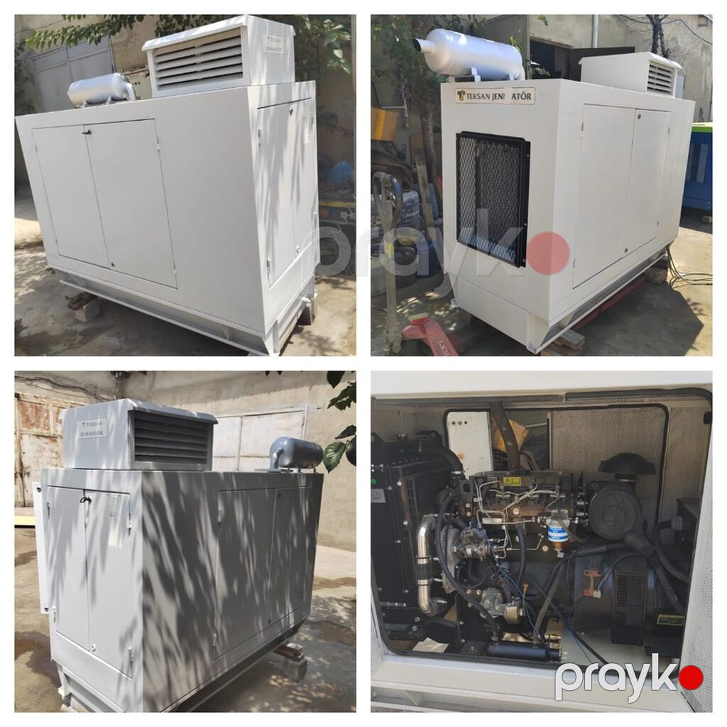 Kod 7141 70 kva Teksan generatir satilir 12500 azn Mator perkens — Generatorlar, Bakı