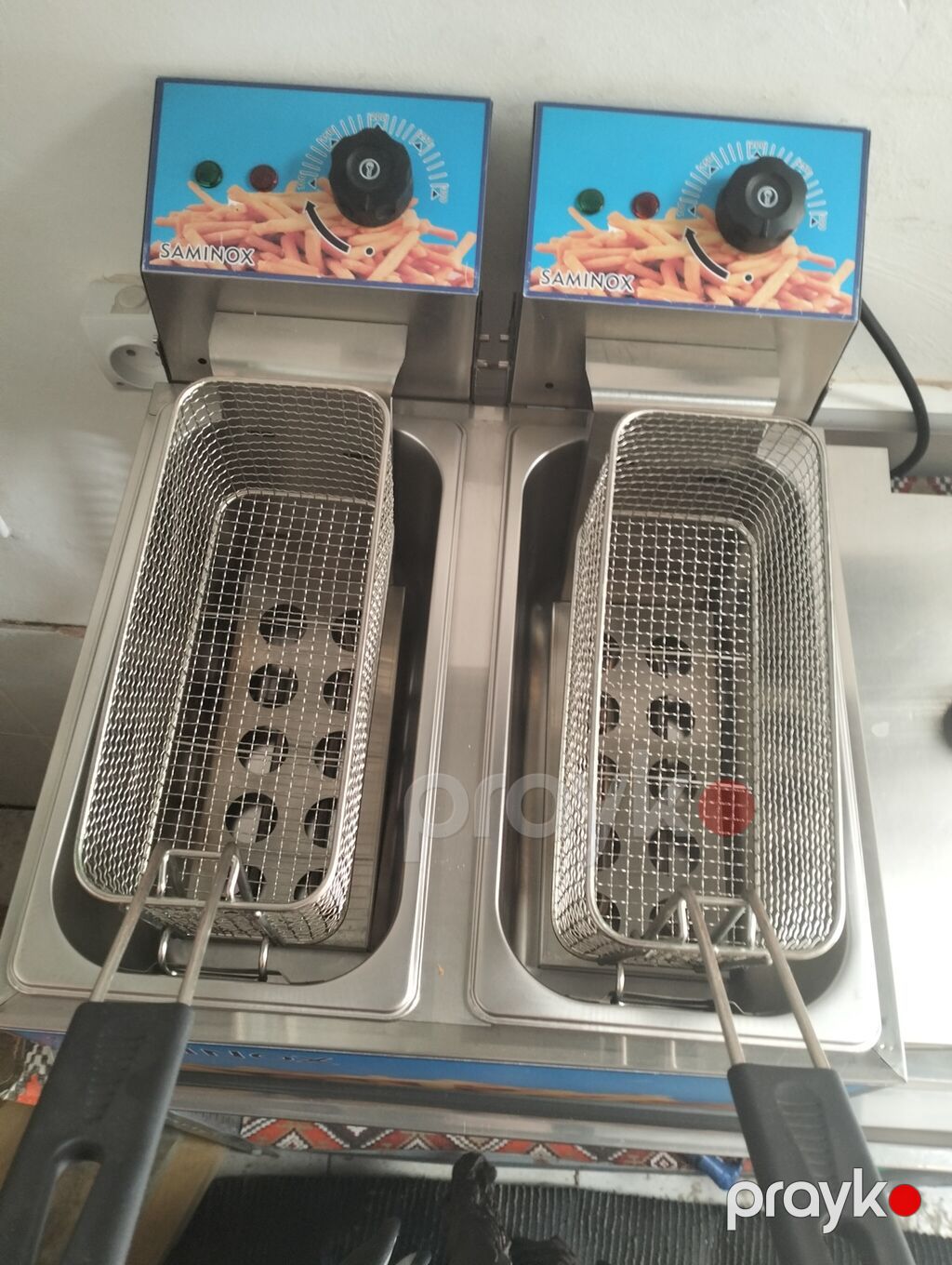 Saminox ikili elektrik fritozu - İkili qazanın hər biri ayrıca — Frilyör, Bakı (4)