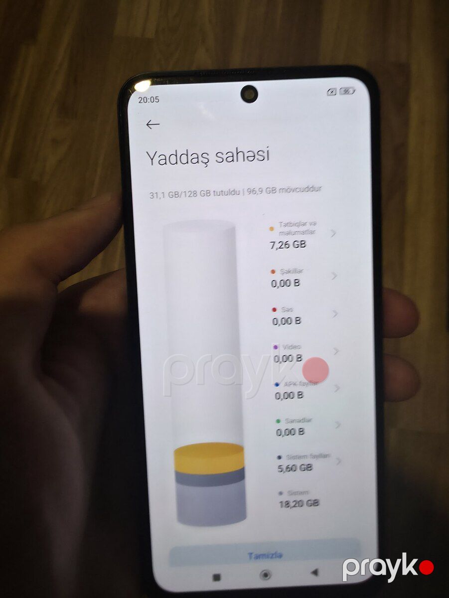 Xiaomi Redmi Note 11 Star Blue 128GB/6GB — Smartfonlar, Bakı (4)