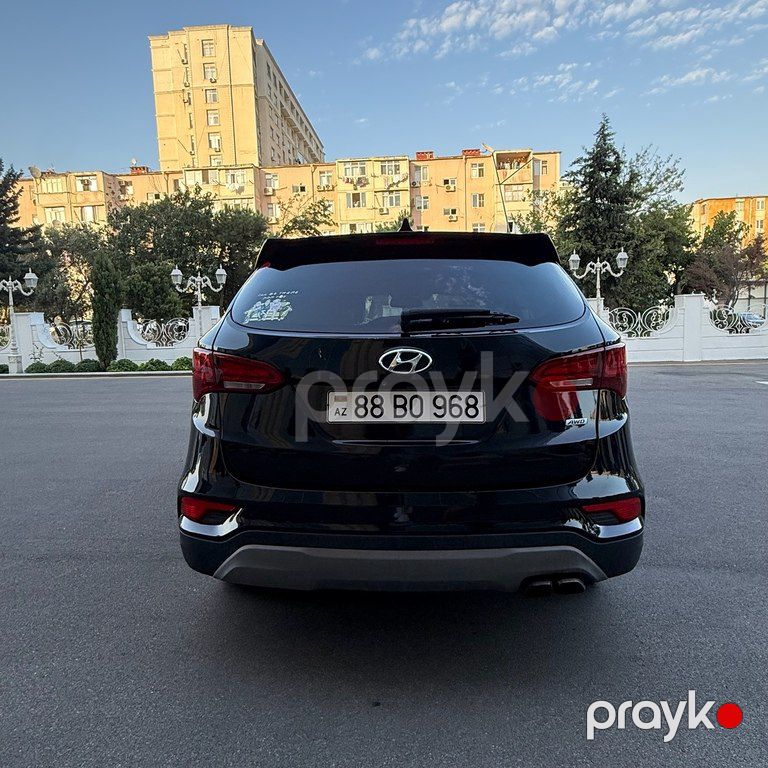 Hyundai Santa Fe, 2.0 L, 2017 il, 110 524 km — Avtomobillər, Bakı (10)