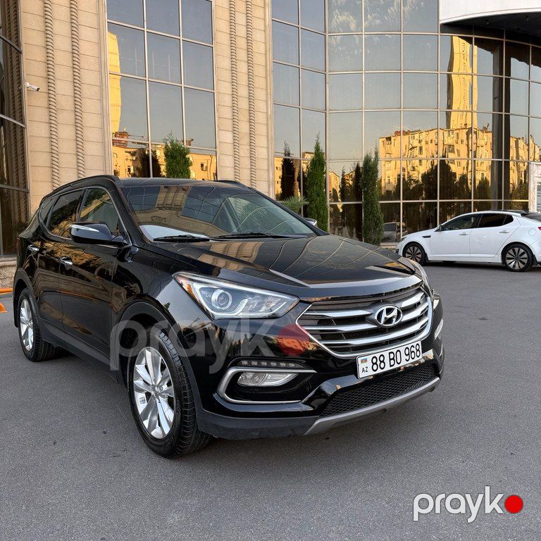 Hyundai Santa Fe, 2.0 L, 2017 il, 110 524 km — Avtomobillər, Bakı (7)