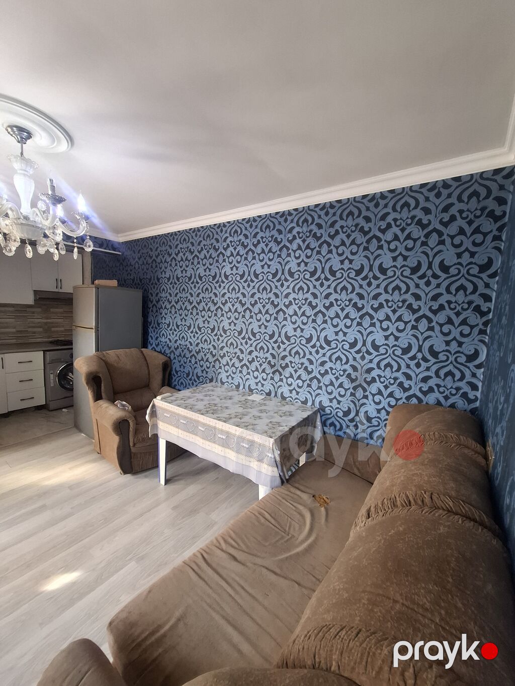 50 kv. m, 2 otaqlı, Kombi, Qaz, İşıq — Ev, villa, Xırdalan (4)