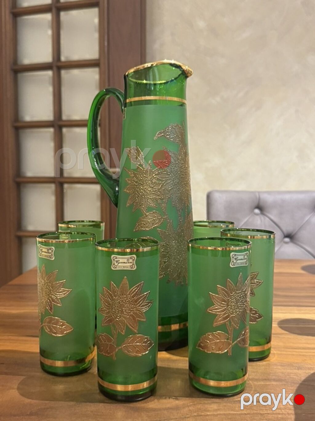 Egermann (Czech Republic) şüşə dəsti - Material: orijinal Egermann — Süfrə qabı, Bakı (2)