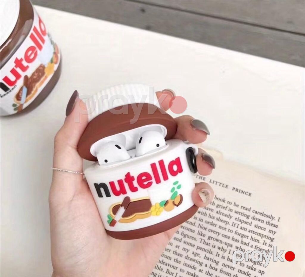 Nutella dizaynlı hədiyyəlikAirPods qabı Airpods qoymaq üçün xüsusi — Şəxsi əşyalar, Bakı (3)