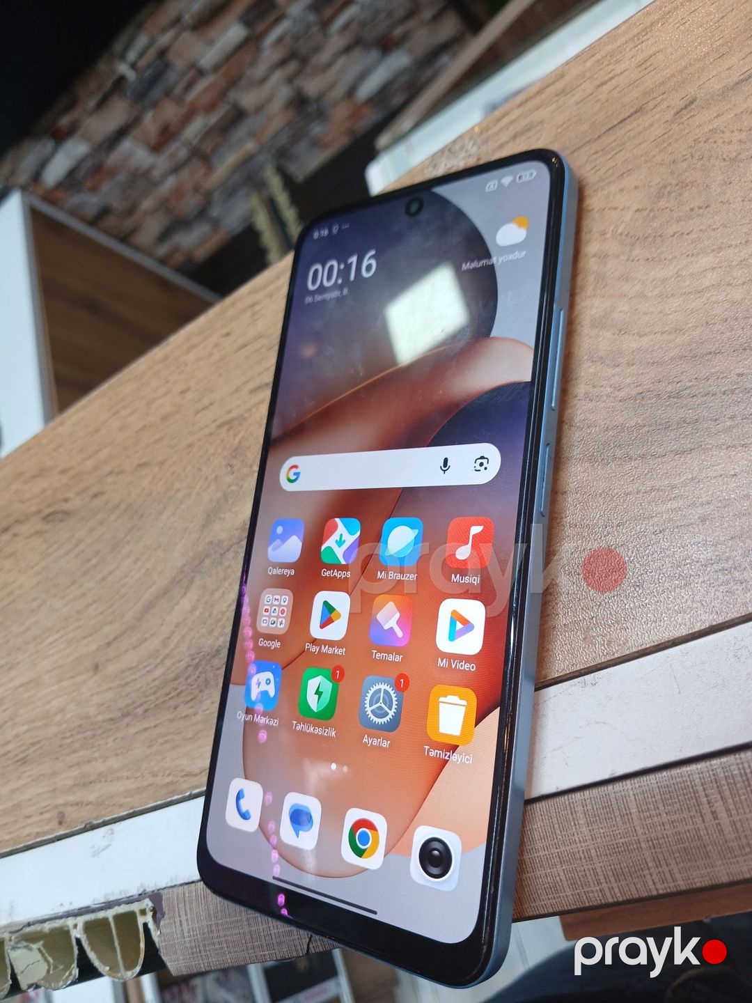Xiaomi Redmi Note 12 (4G) Ice Blue 128GB/4GB — Smartfonlar, Bakı (2)