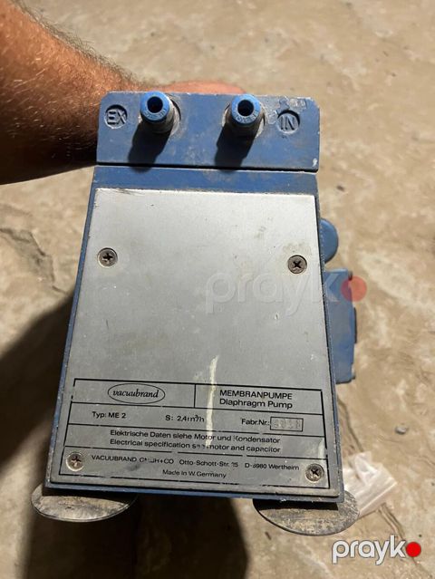 Vacuubrand ME 2 membran vakuum nasosu. Kompressor baliq satisi edenler — Xırdalan