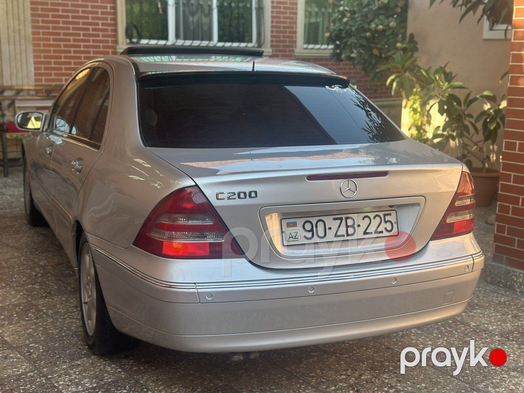 Mercedes C 200, 2.0 L, 2001 il, 292 000 km — Avtomobillər, Bakı (7)