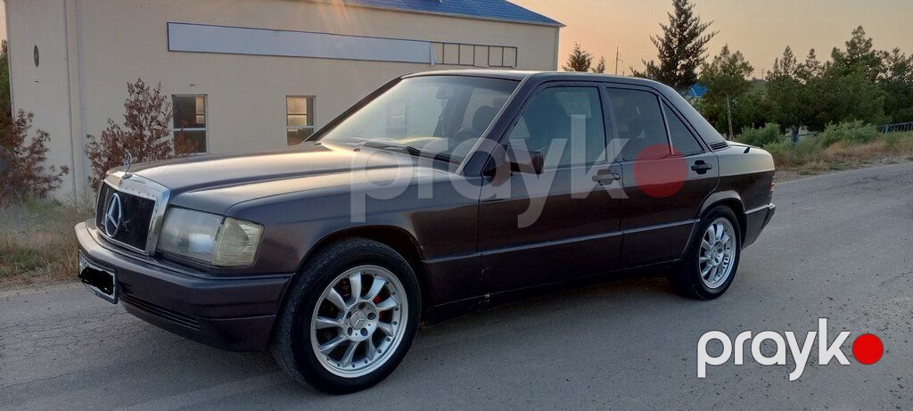 Mercedes 190, 2.0 L, 1991 il, 250 000 km — Avtomobillər, Şirvan (3)