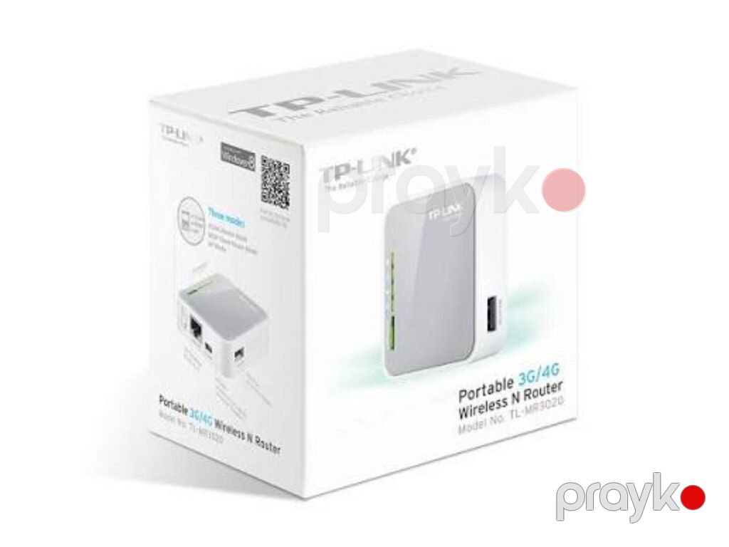 Router "TP-Link TL-MR3020 Portable 3G/4G" — Şəbəkə və server avadanlığı, Bakı (2)