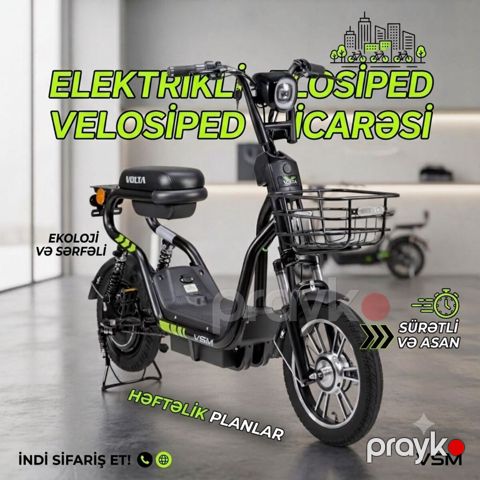 Elektrikli velosiped icarəsi — Bakı