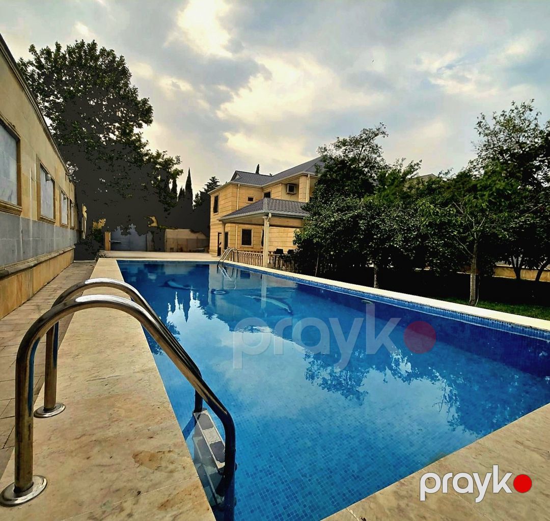 İcarəyə verilir 6 otaqlı həyət evi/bağ evi 300 m² — Ev, villa, Bakı (7)
