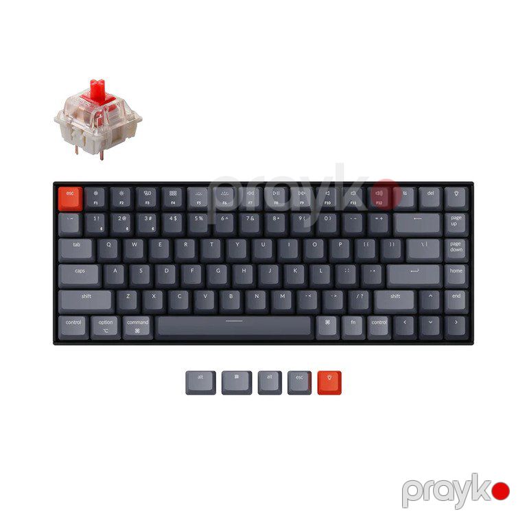 Klaviatura "Keychron K2 RGB Metal Red Switch" — Periferik cihazlar, Bakı (2)