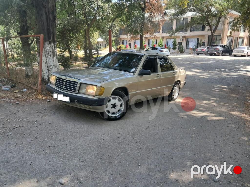Mercedes 190, 2.0 L, 1990 il, 201 245 km — Avtomobillər, Bərdə (3)
