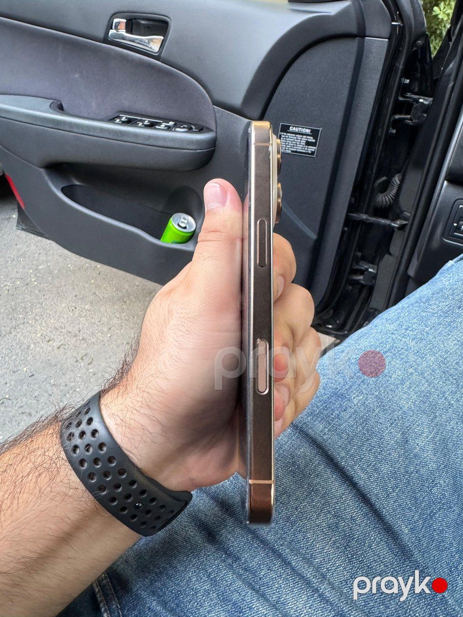 Apple iPhone 16 Pro Desert Titanium 128GB/8GB — Smartfonlar, Bakı (6)
