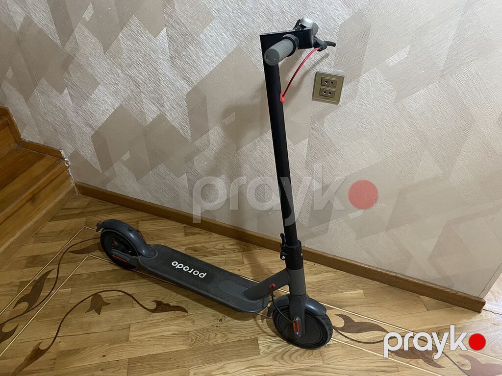 Porodo elektrik skuter Xüsusiyyətlər: - Rəng: qara-boz - LED displey — Skuterlər, Bakı (2)