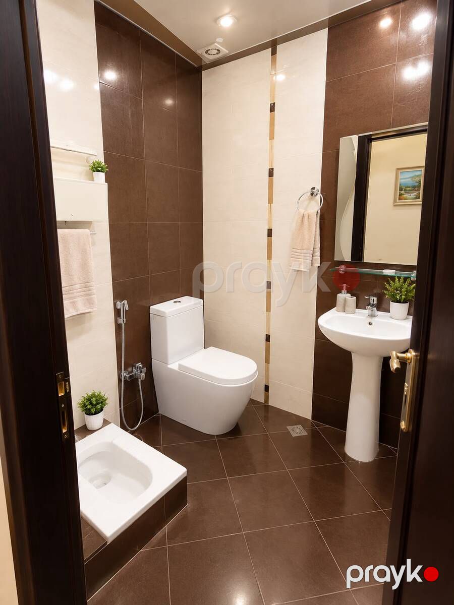 İcarəyə verilir 3 otaqlı yeni tikili 160 m² — Mənzil, Bakı (8)