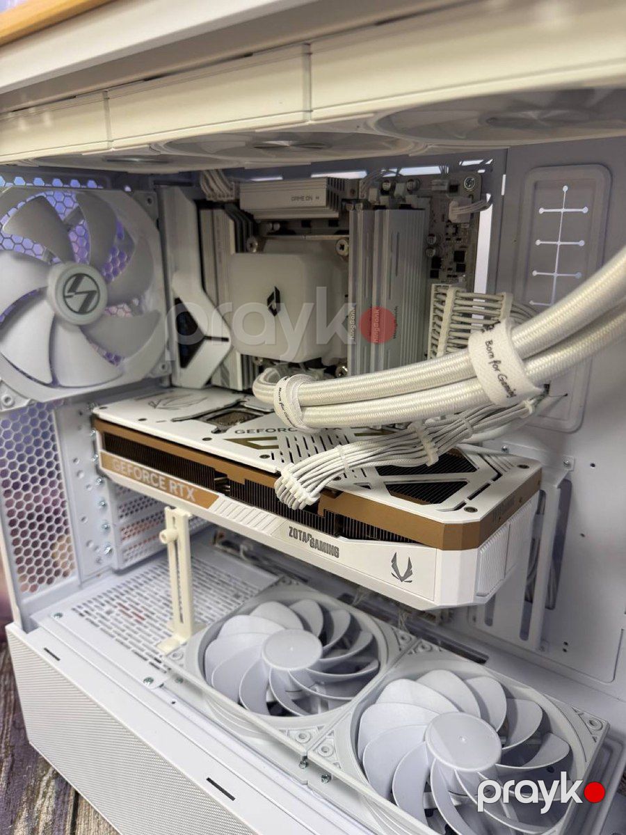IAT Gaming PC White Edition 5070Ti Ryzen 7 — Masaüstü kompüterlər, Bakı (6)