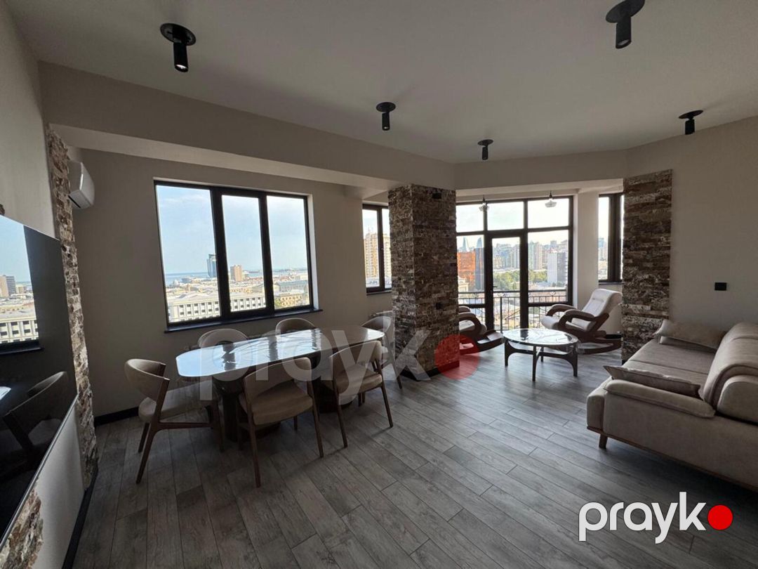 İcarəyə verilir 3 otaqlı yeni tikili 133 m² — Mənzil, Bakı (7)