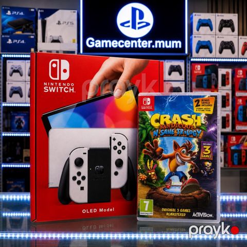 "Nintendo Swich Crash Nitro Trilogy" oyun diski — Bakı